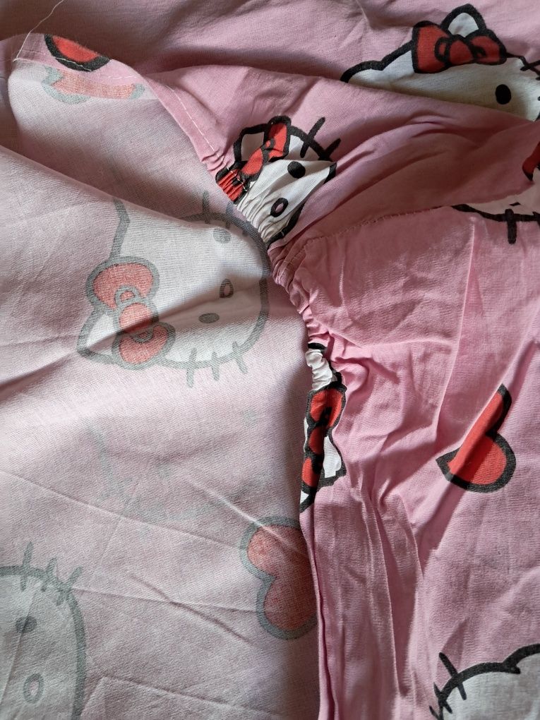 Lencol de baixo Hello Kitty