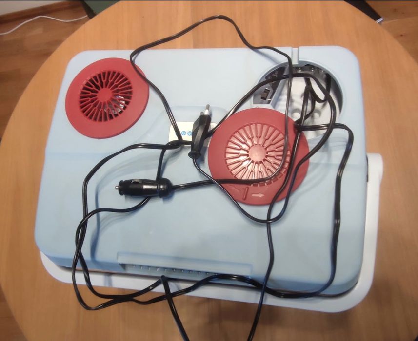 Lodówka turystyczna samochodowa XXL 32L 12V i 230V z funkcją grzania