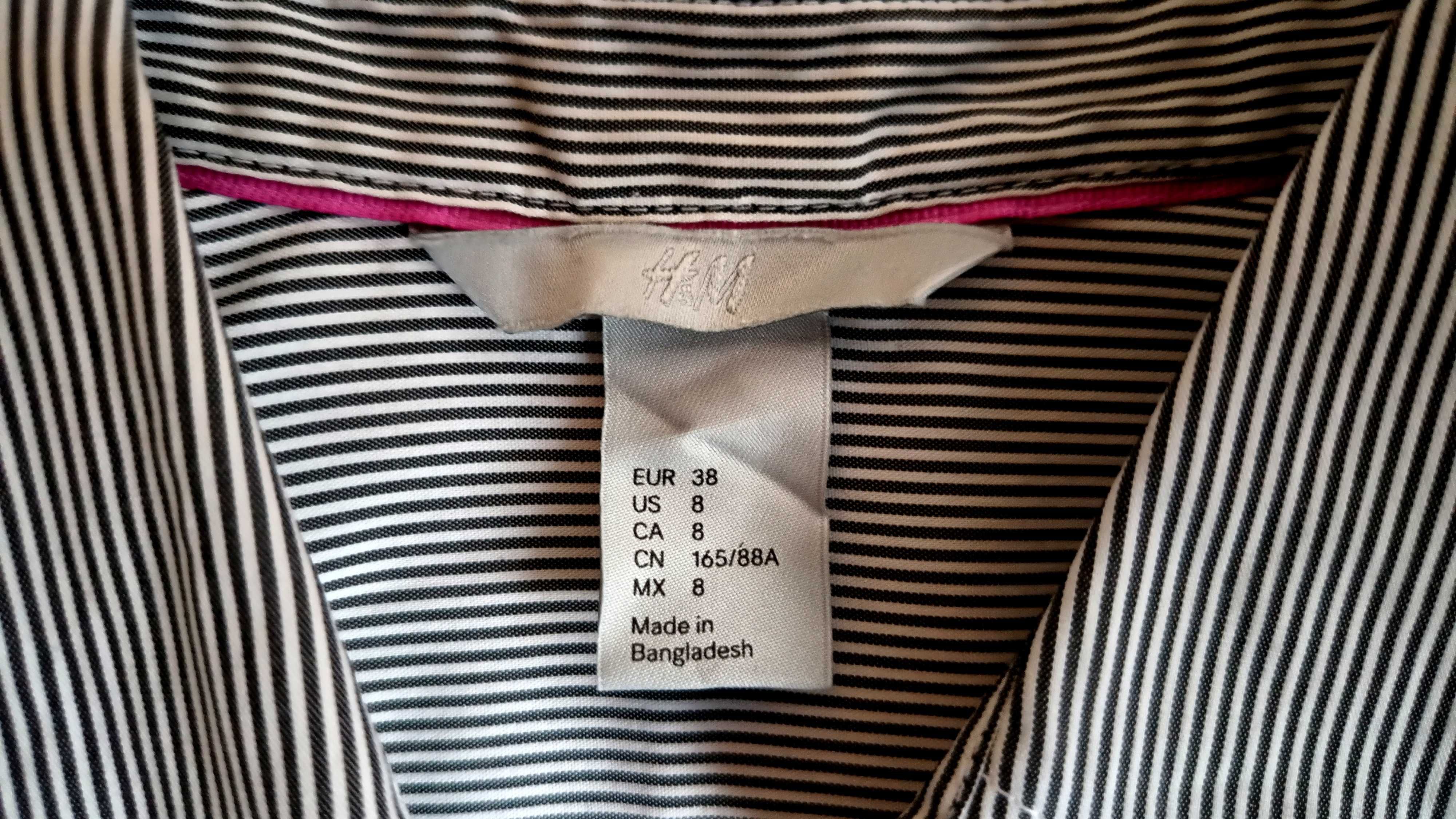 H&M koszula w paski rozm. M