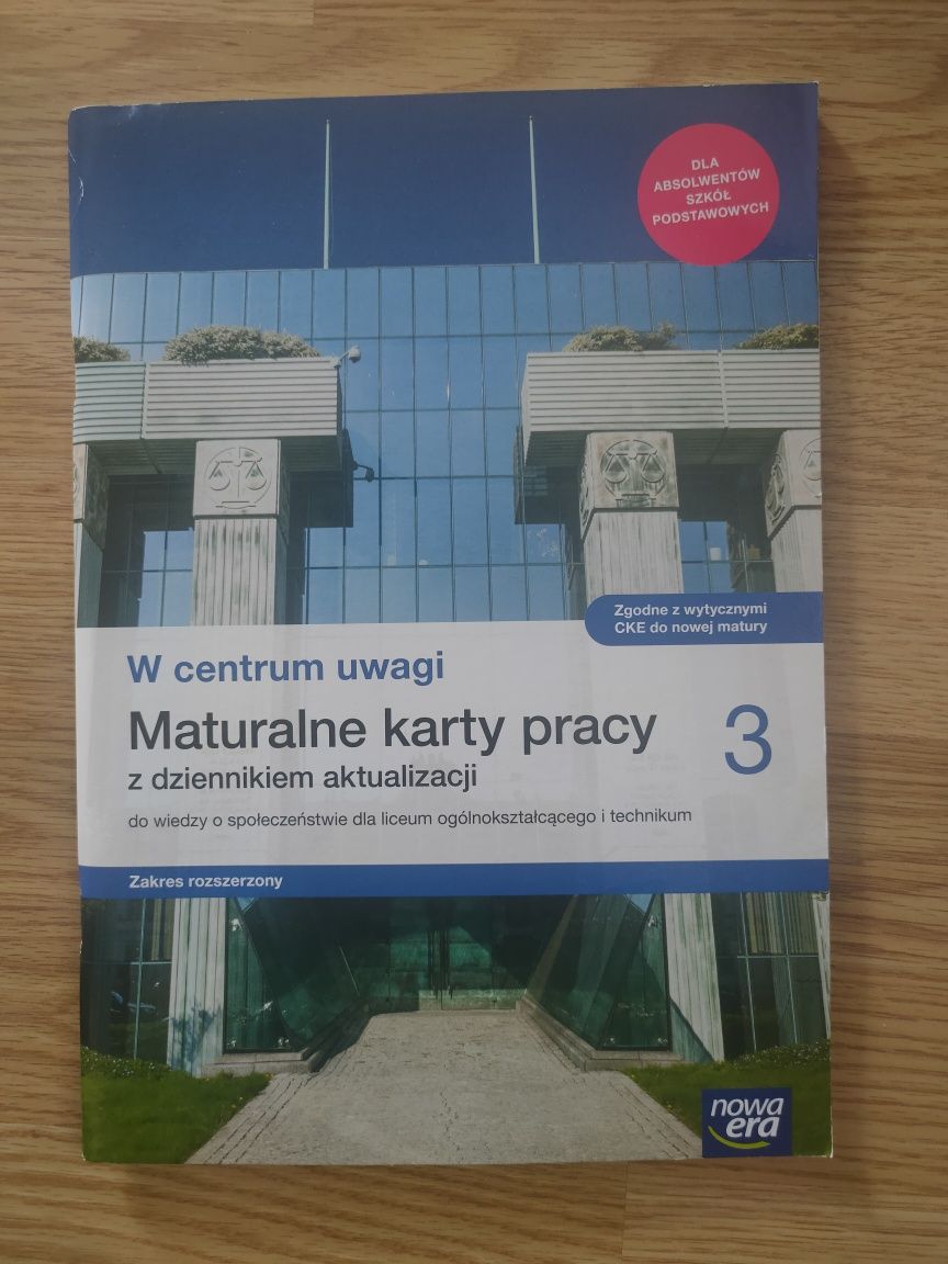 W centrum uwagi 3 maturalne karty pracy