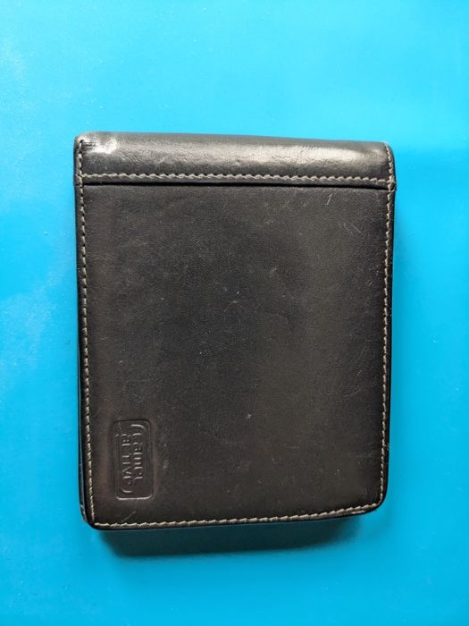 Carteira em pele camel active em bom estado como nova