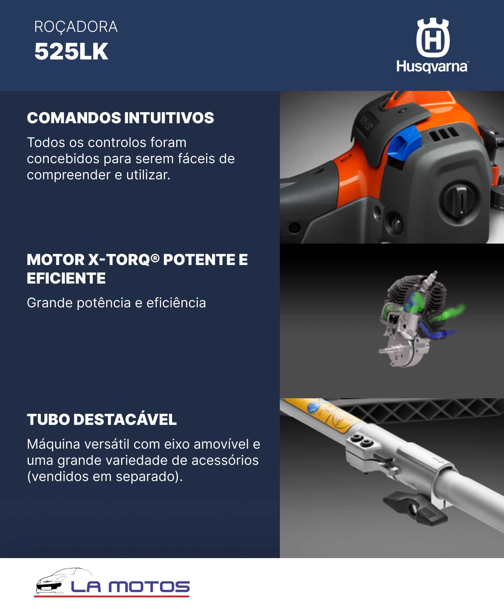 Roçadora Husqvarna 525 LK