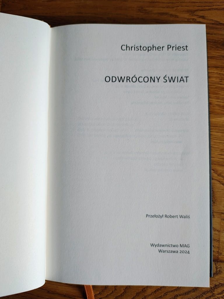 Odwrócony Świat - Christopher Priest