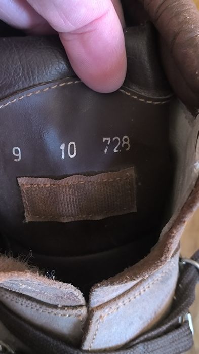 Чоловічі шкіряні черевики Han Wag Германия