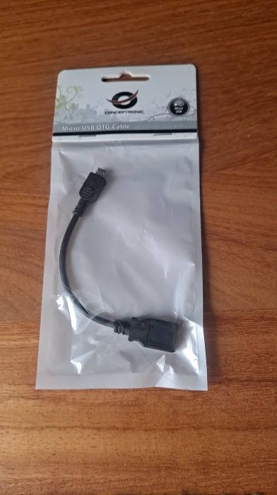 Adaptador Cabo Micro Usb (de USB para entrada de Pen) NOVO SELADO