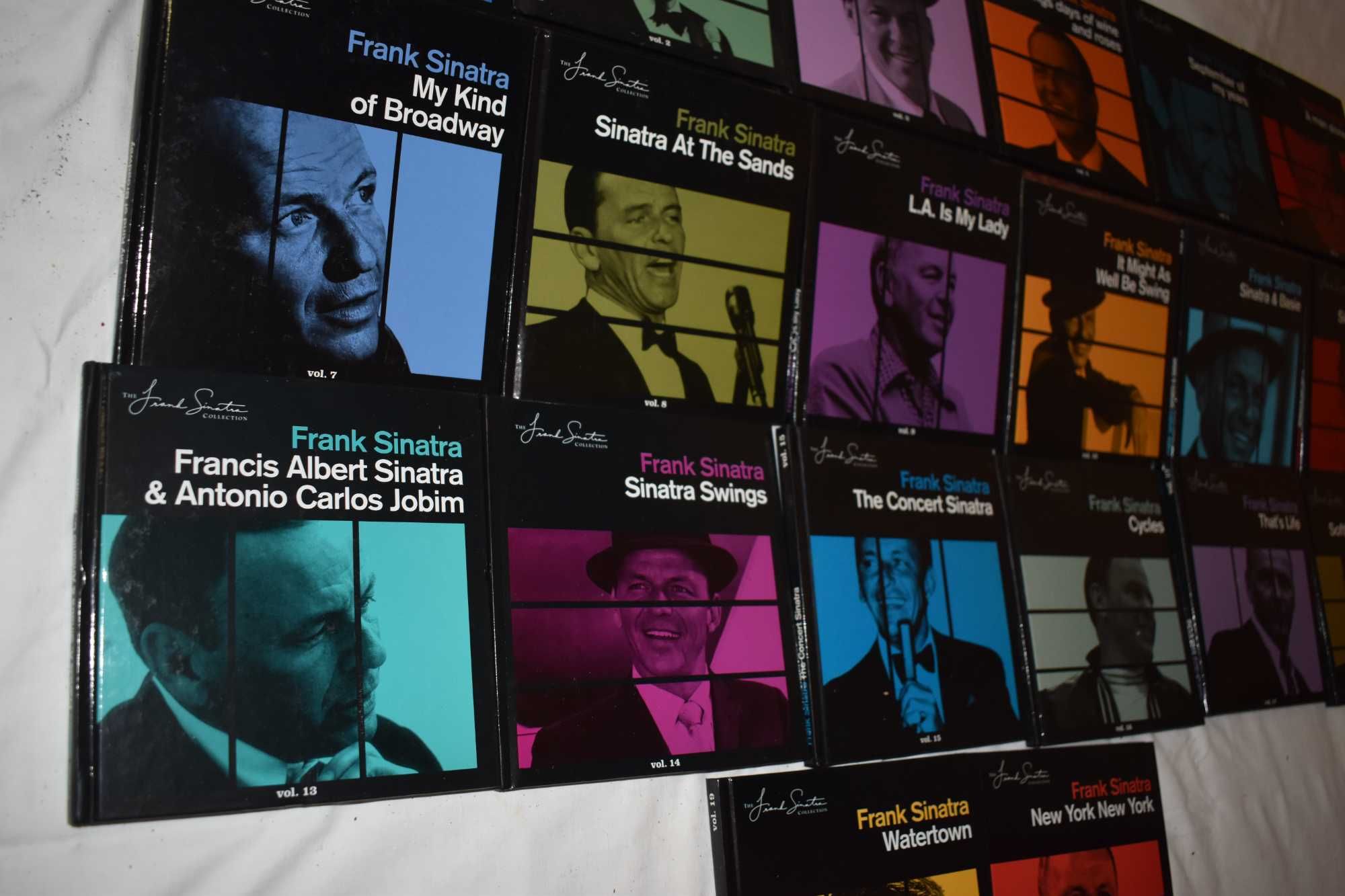 Coleção de 20 CDs + Livros de Frank Sinatra