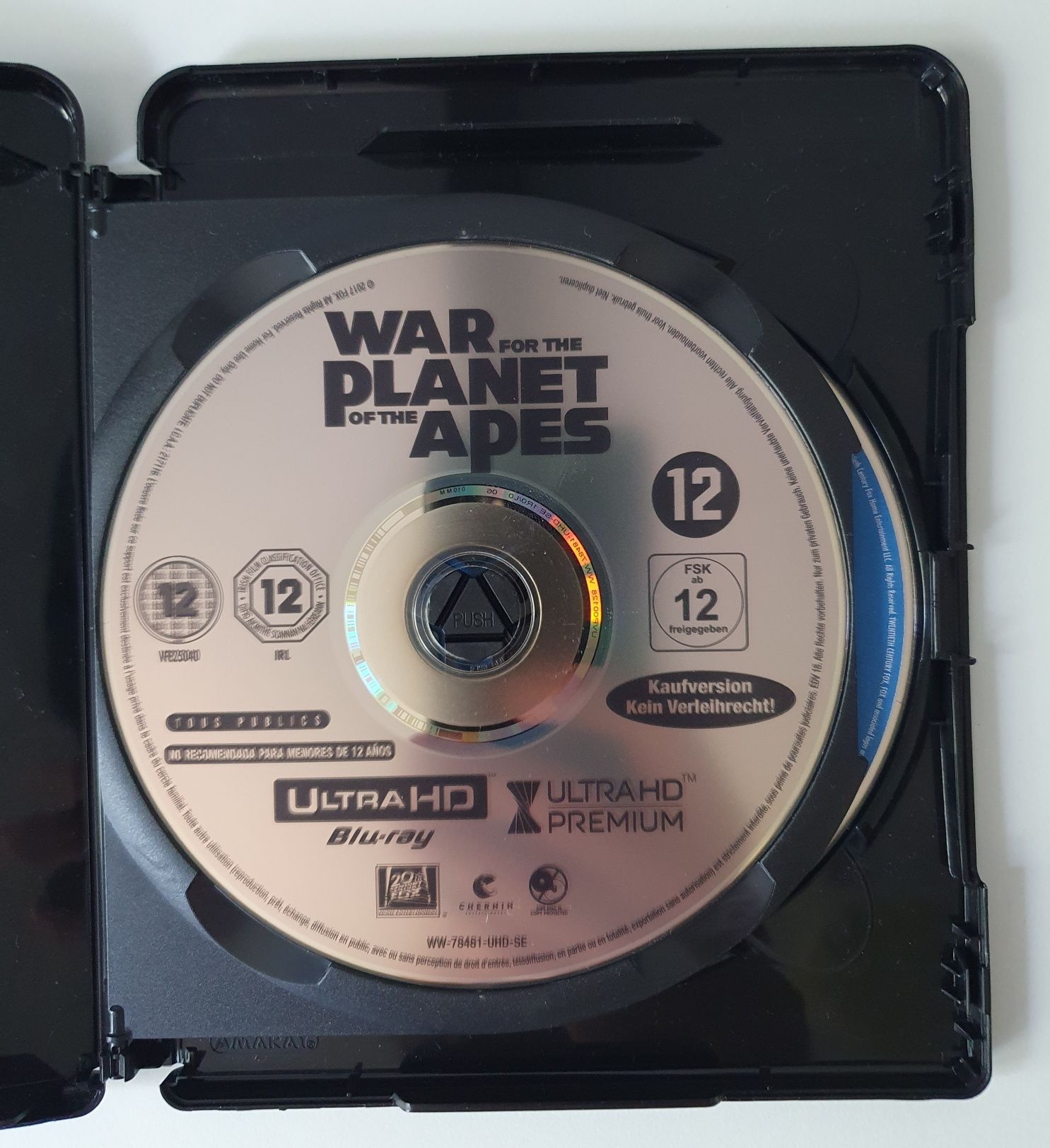 Wojna o planetę małp 4K UHD Blu-ray