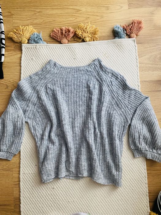 Sweter dzianinowy welniny
