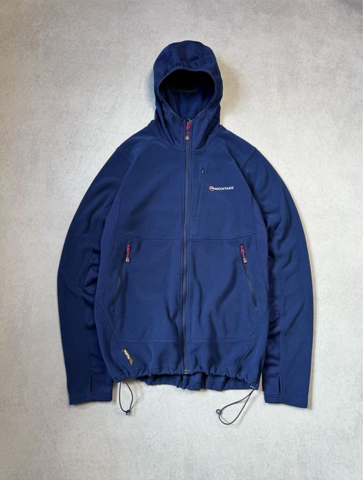 Флисовая зип кофта Montane Polartec женская на утяжках флиска оригинал