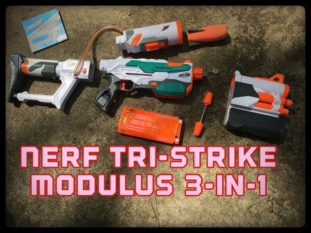 Бластер НЁРФ Модулус "Три-Страйк" Nerf Modulus Tri-Strike Blaster