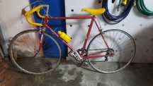 Bicicleta de estrada antiga