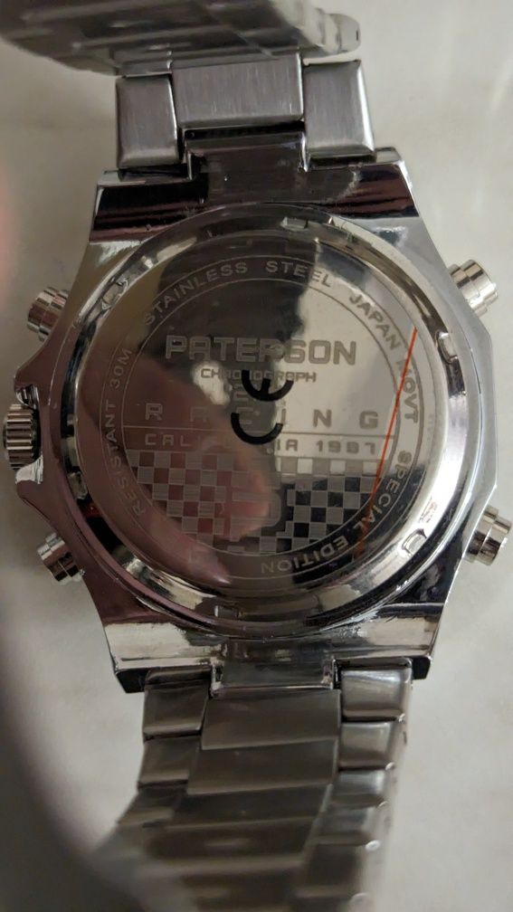 Часы Paterson 30 м японский механизм, годинник