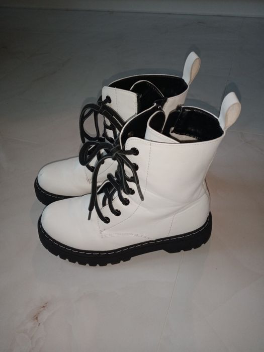 Buty, traperki kozaki zimowe dziewczęce