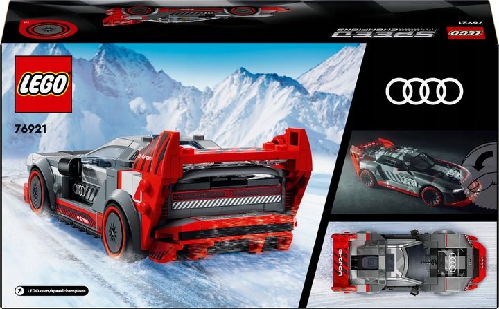 Lego Speed Champions Wyścigowe Audi S1 E-tron Quattro 76921