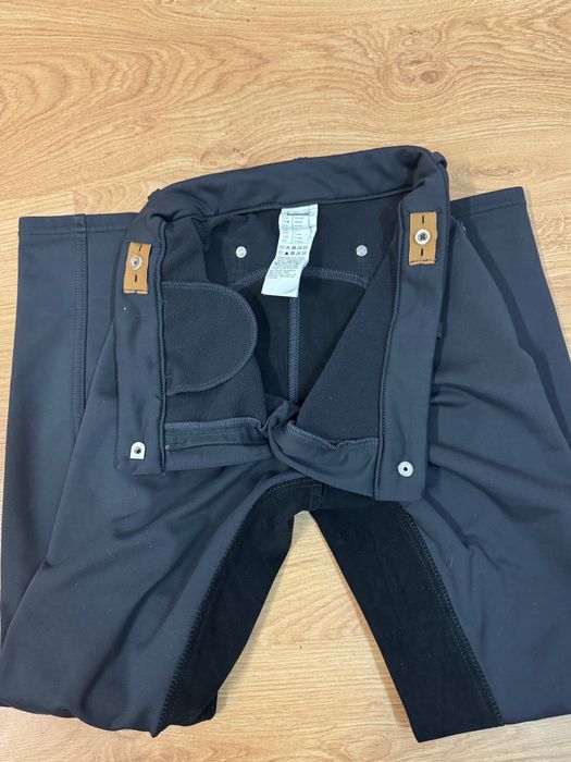 Ciepłe bryczesy jeździeckie dla dzieci Fouganza