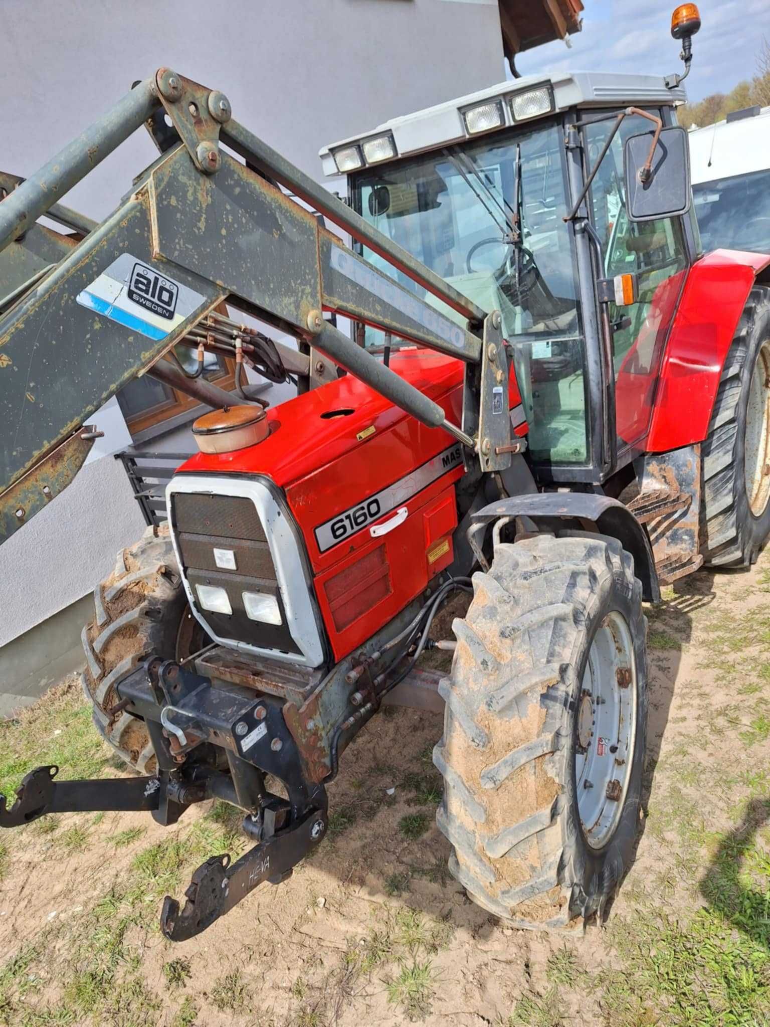 Massey Ferguson 6160 Dynashift Tuz 1995 Rok-Sprowadzony z Danii-6 Cyl.
