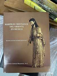 livro Marfiles Cristianos del oriente en mexico de Beatriz Sanchez Navarro de pintado