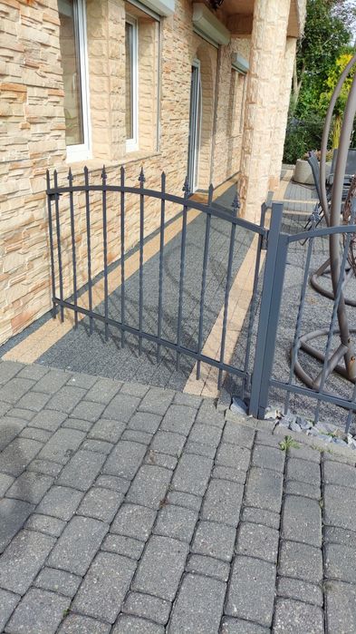 Ogrodzenie przęsło furtka z demontażu