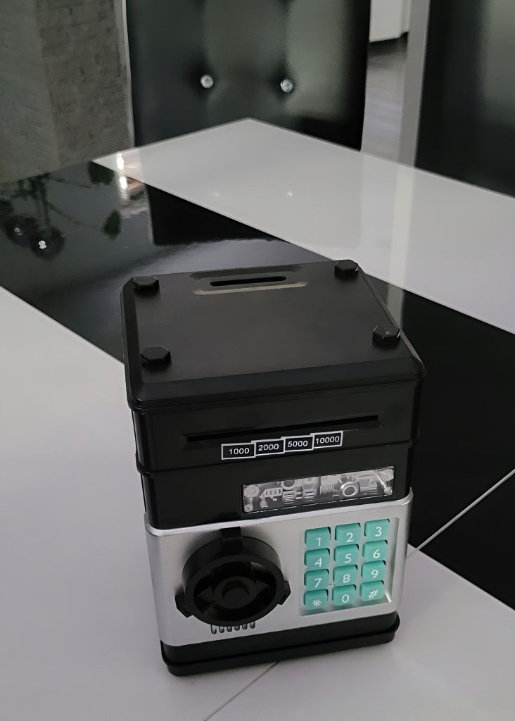 Elektroniczny bankomat dla dzieci sejf skarbonka