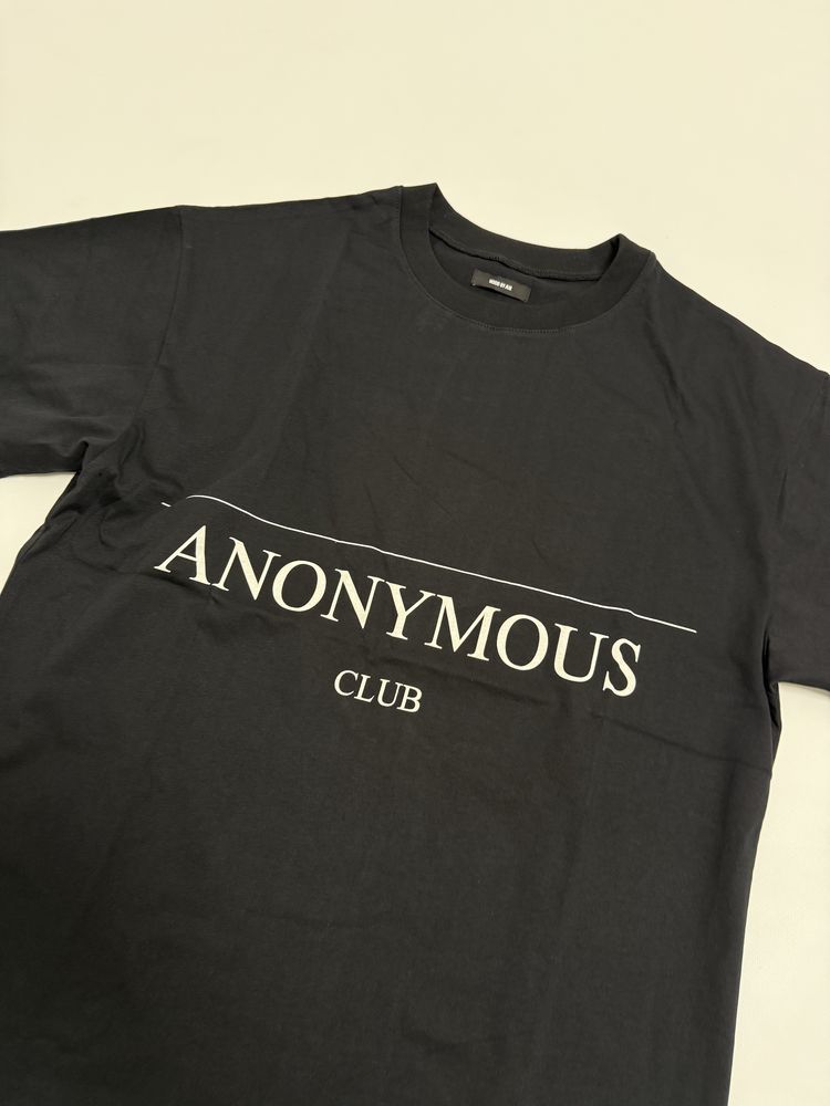 футболка Anonymous Club tee Black