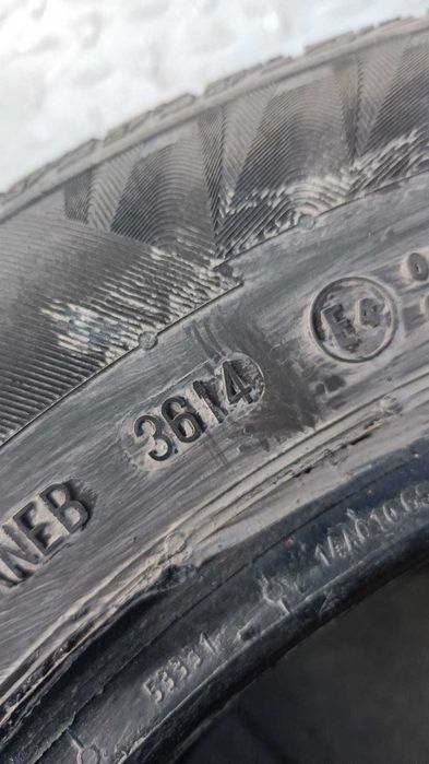 4x 165/70R14 Matador Sibir Snow zimowe 5–6,5 mm 2014r – FV