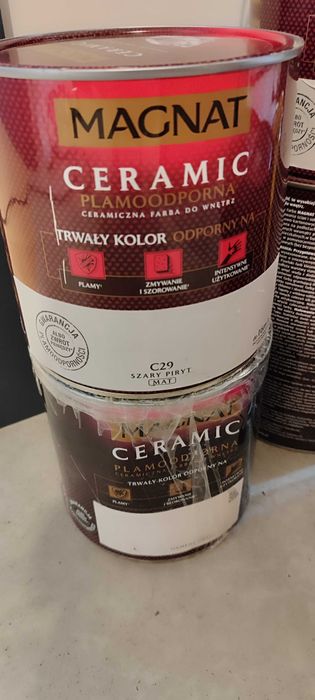 Farba ceramiczna do wnętrz Magnat ceramic plamoodporna