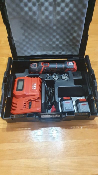 Polerka akumulatorowa FLEX PXE 80 10.8-EC /2.5 Set. Nieużywana