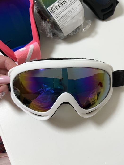 Окуляри лижні маска гірськолижна для сноуборду універсальні