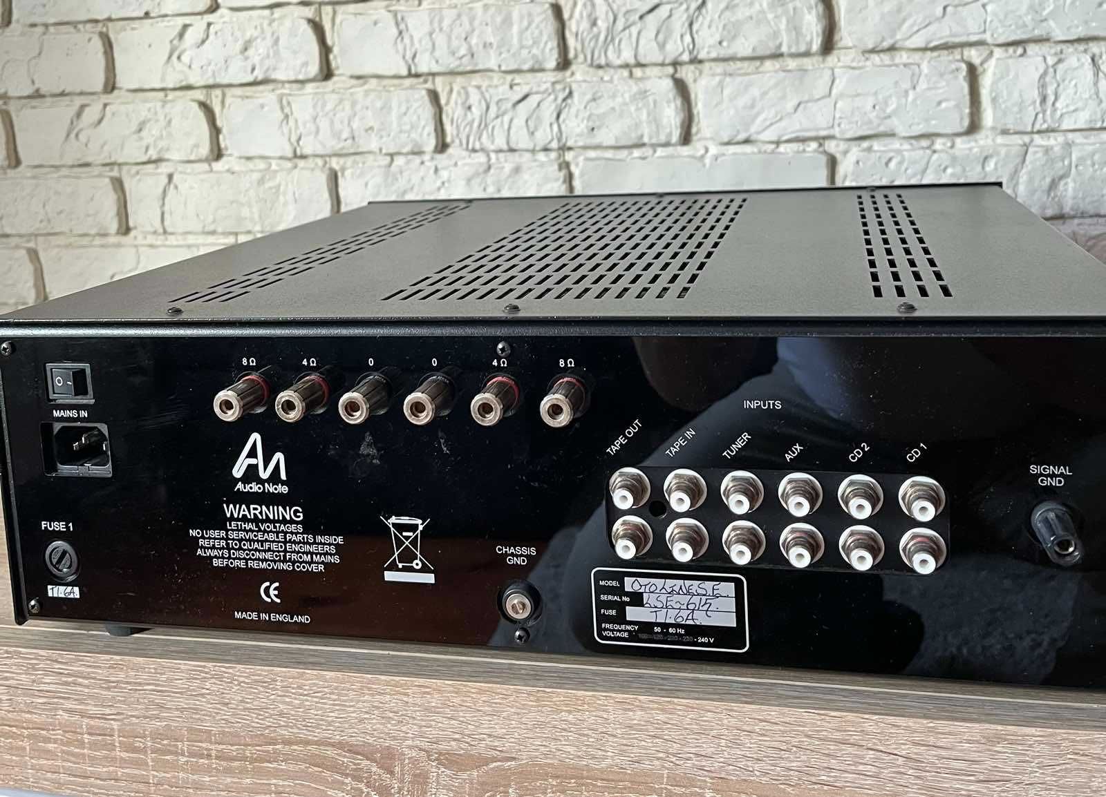 Ламповый усилитель Audio Note  OTO SE