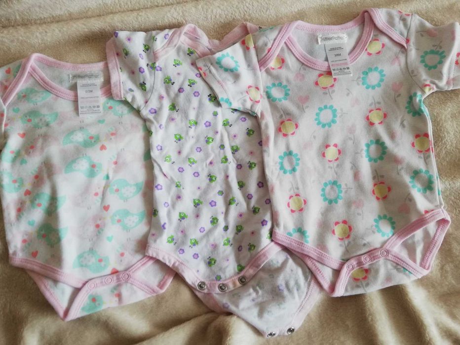 Body krótki rękaw, 62 rozmiar