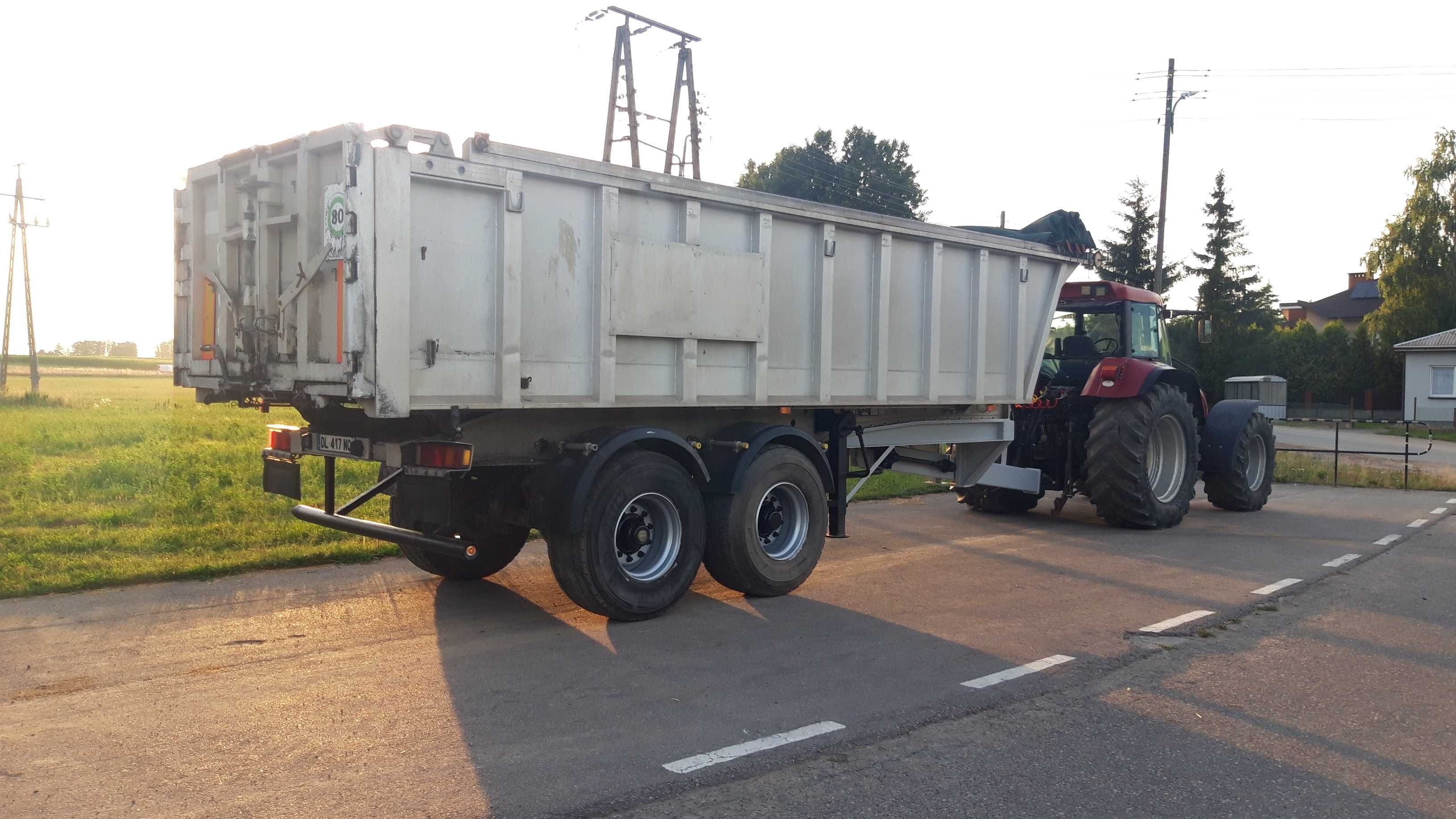 Tandem  20 TON Aluminium