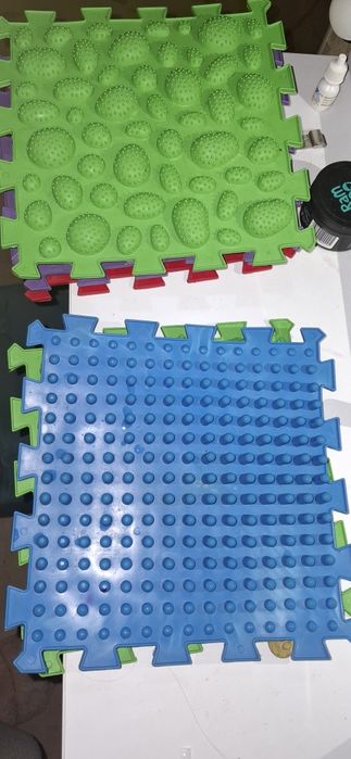 Ортопедичний килимок, пазли, 6 штук