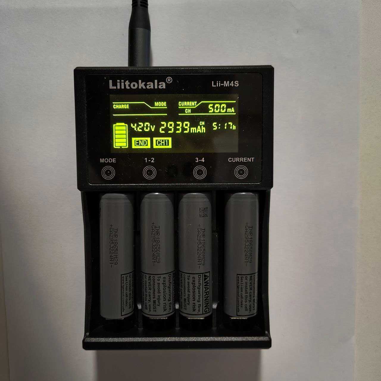 Новий Акумулятор 18650 LG M29 висока ємність і струмовіддача 10А