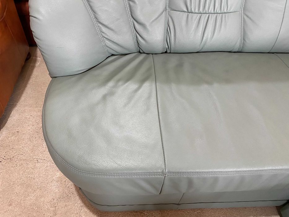 Шкіряний кутовий диван з натуральноі шкіри