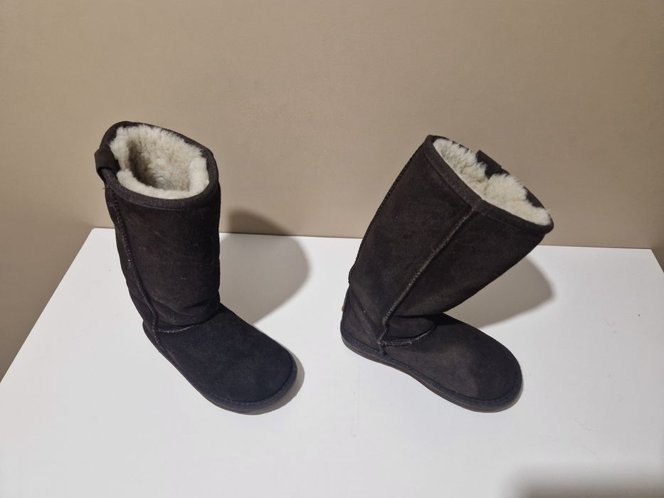 Buty EMU botki dziewczęce ciemny
brąz28