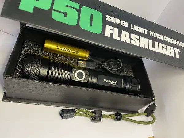 Ліхтар акумуляторний X-Balog BL-X71-P50 Type-C