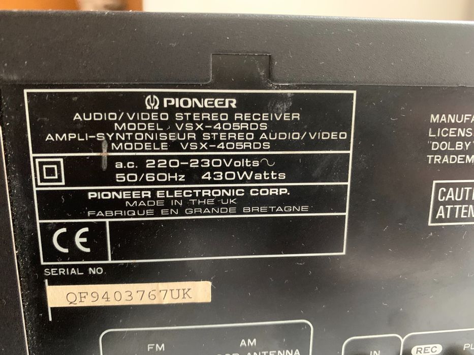 Колонка Proficient aw525 + усилитель Pioneer VSX-405RDS