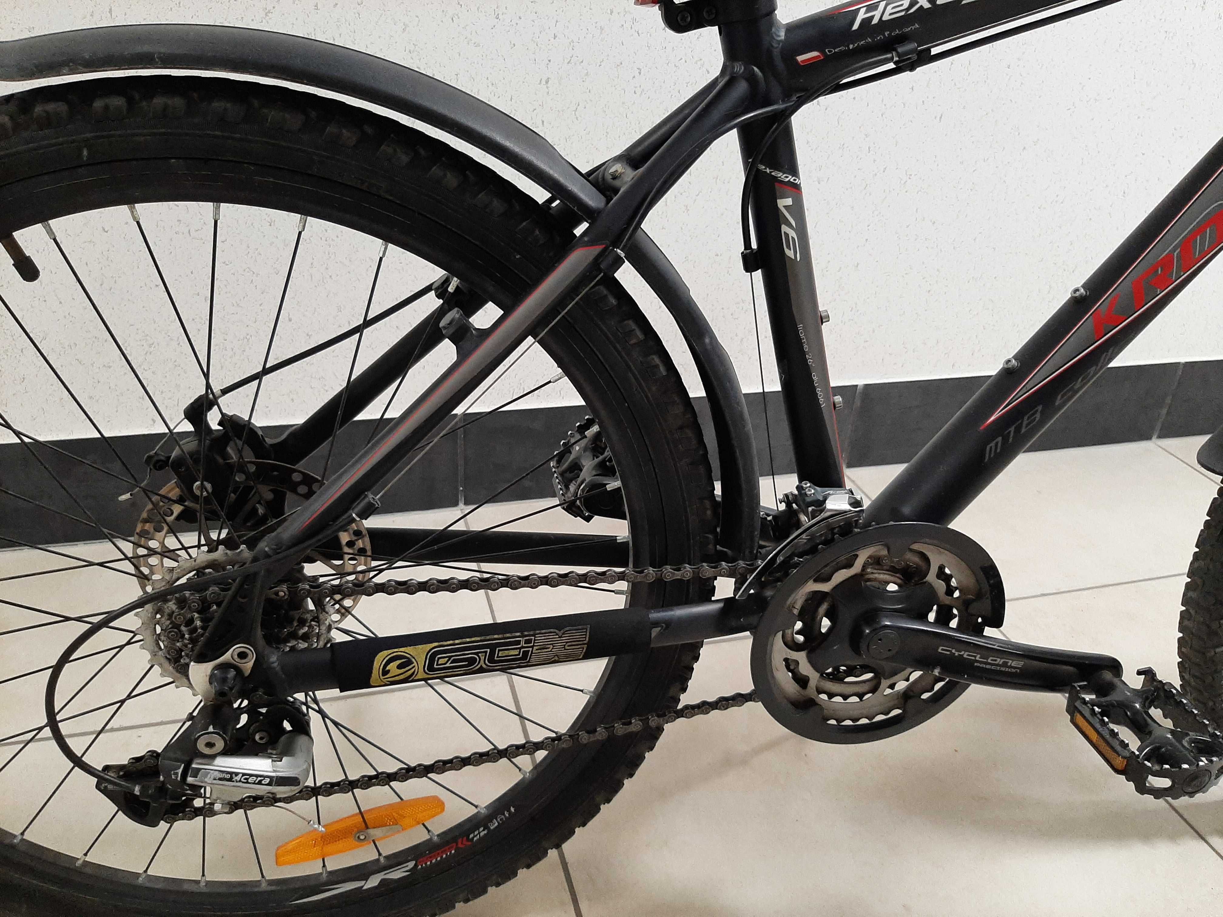 Kross Hexagon V6 Rama 17''/ Koła 26''
