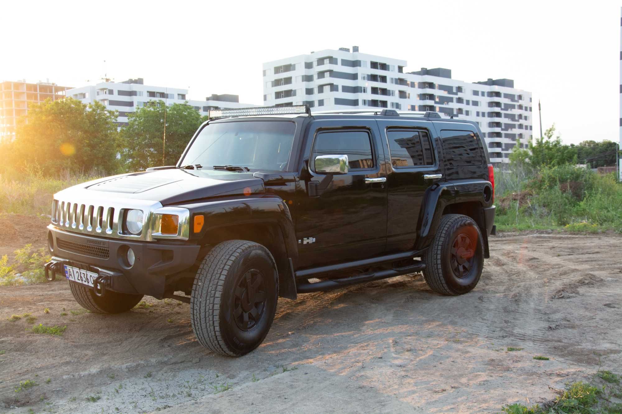 Настоящий Внедорожник Hummer H3 (рамный джип)