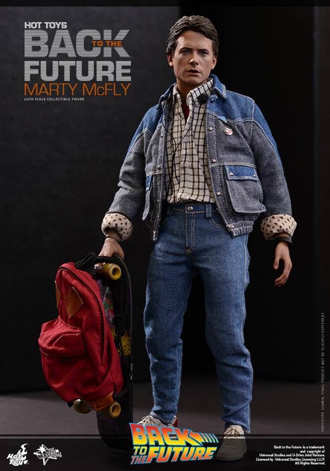 Фигурка 1/6 hot toys mms 257 BACK TO THE FUTURE MARTY MCFly spec ed