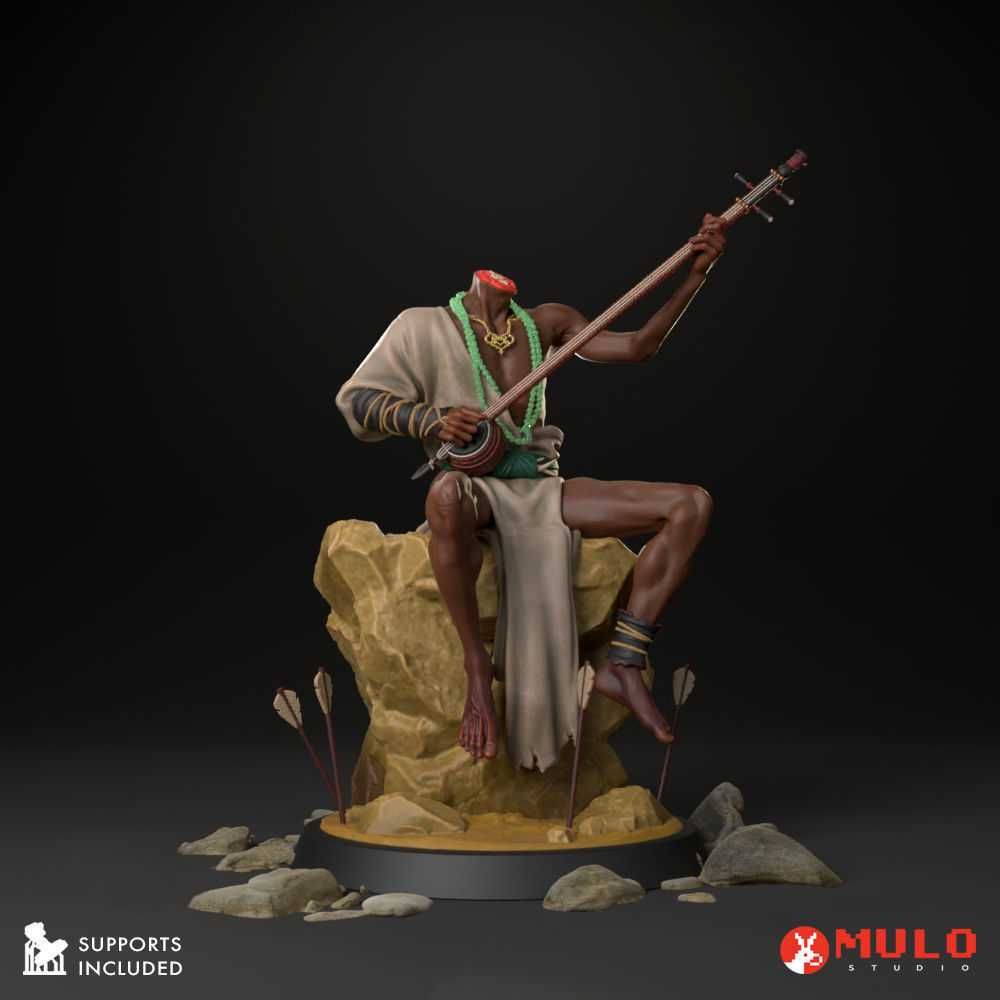 Figurka Headless, Black Myth Wukong, Żywica, Ręcznie Malowana