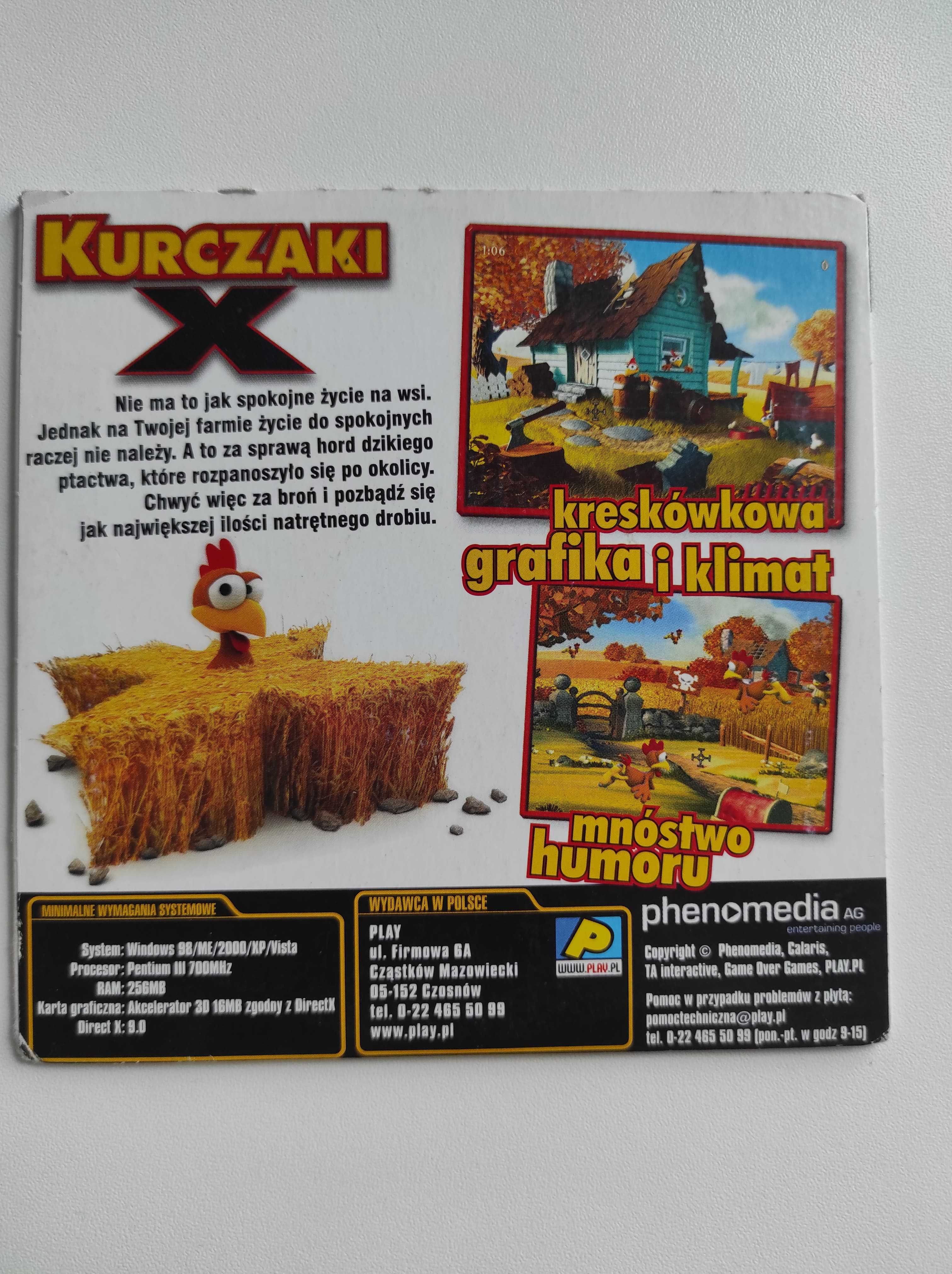 Gra komputerowa Kurczaki X ustrzel je wszystkie!