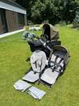 Bugaboo Donkey Duo połączenie modelu 3 i 5 (maaaaasa dodatków)