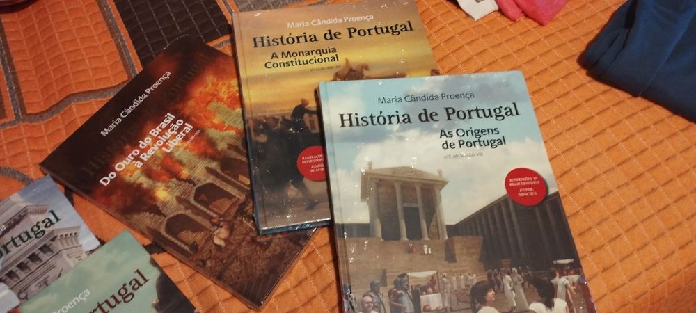 Livros de História de Português - Coleção