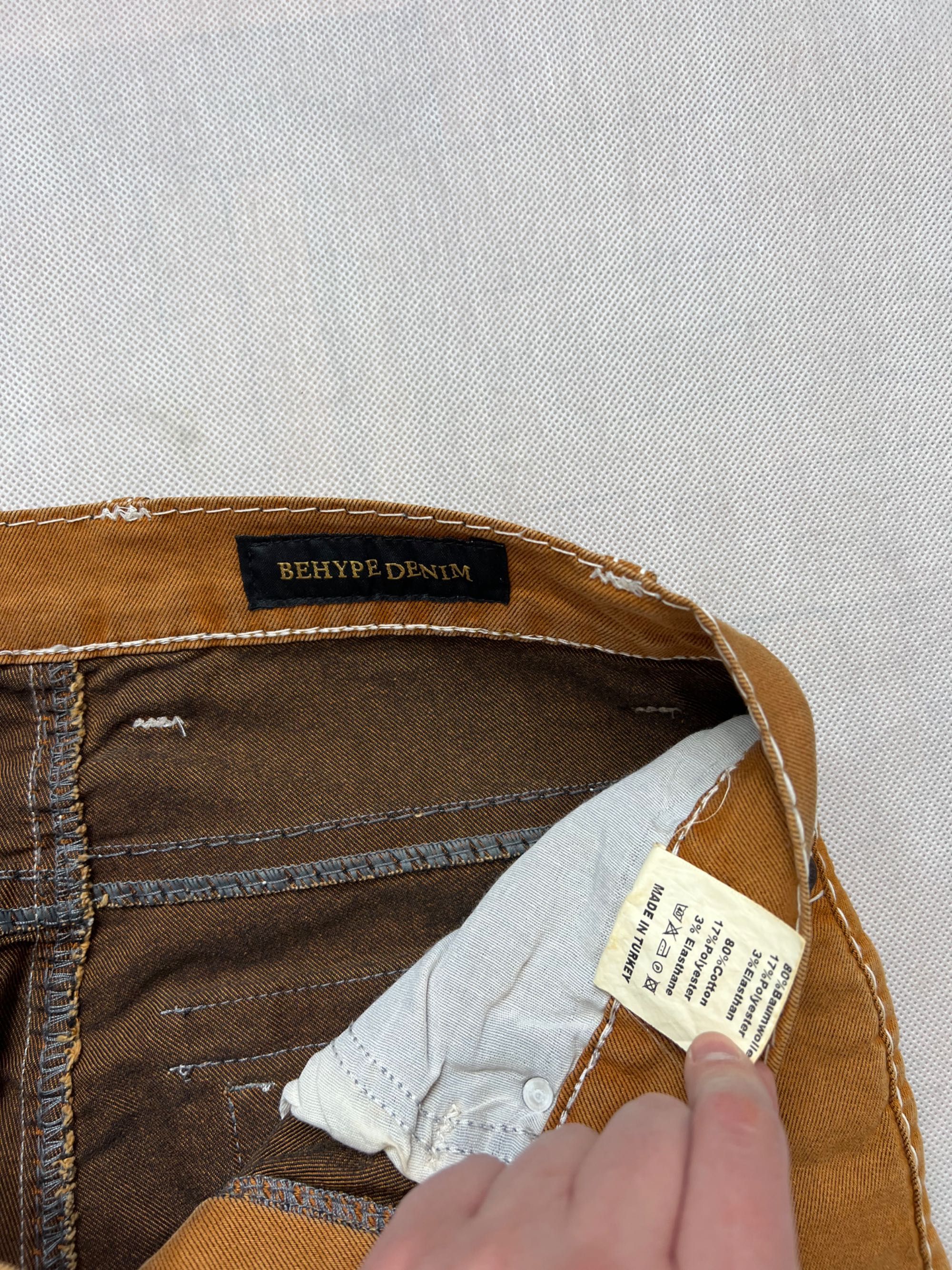 Nowe spodnie Behype brown travis scott brąz