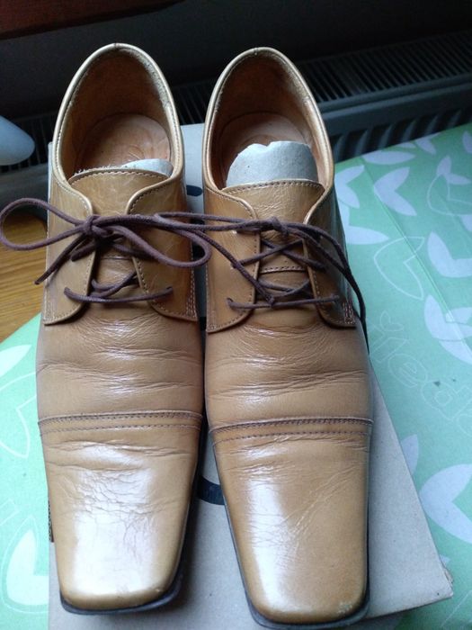 Trzewik damskie beżowe