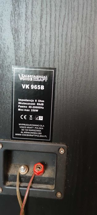 Wieża Technics 3 elementowa + kolumny 2x250W