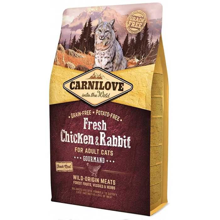 Сухий корм для Carnilove Chicken & Rabbit з куркою та кроликом