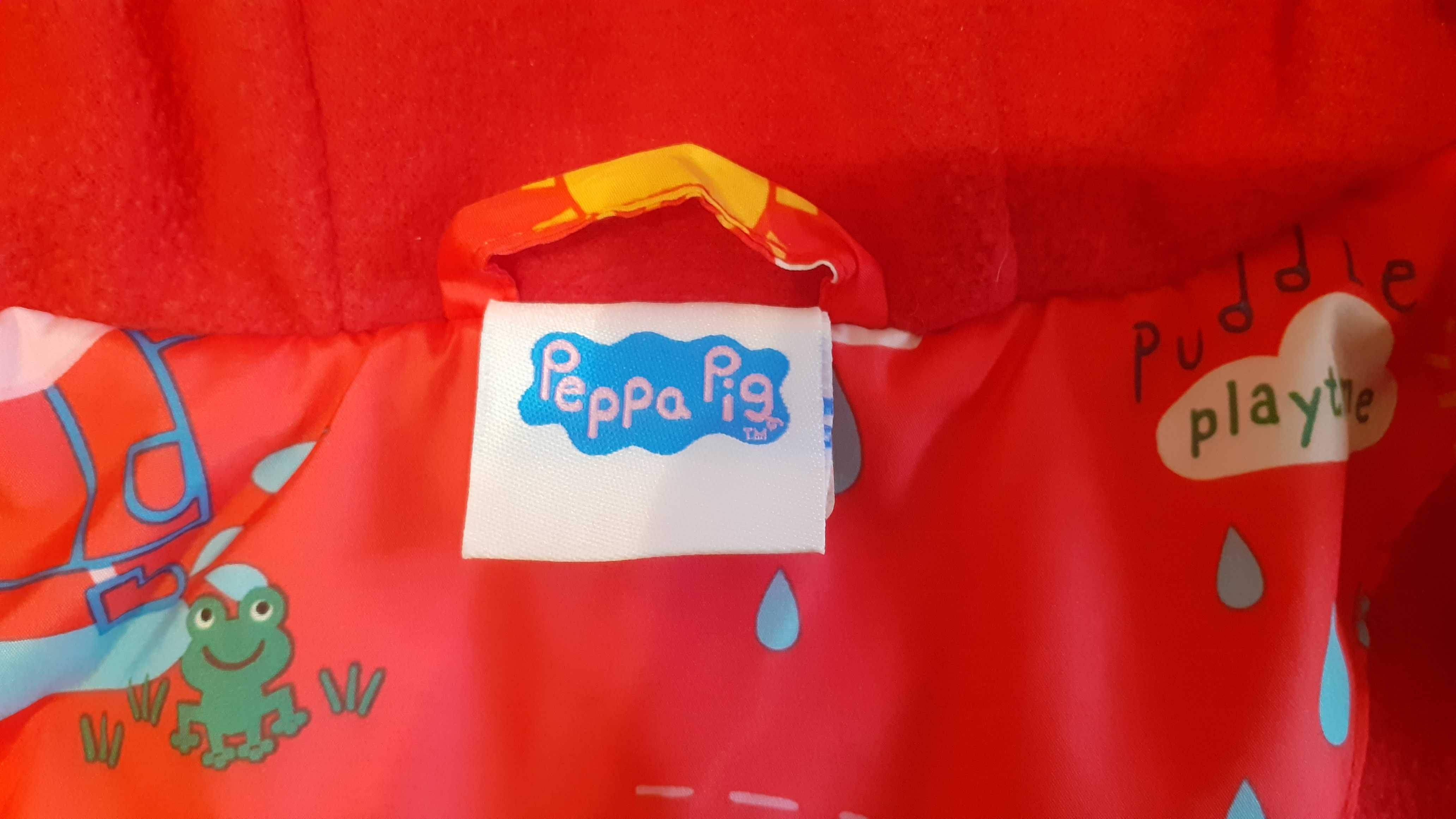 Жилетка на синтепоне и флисе для девочки 3-4 лет, фирмы Peppa Pig