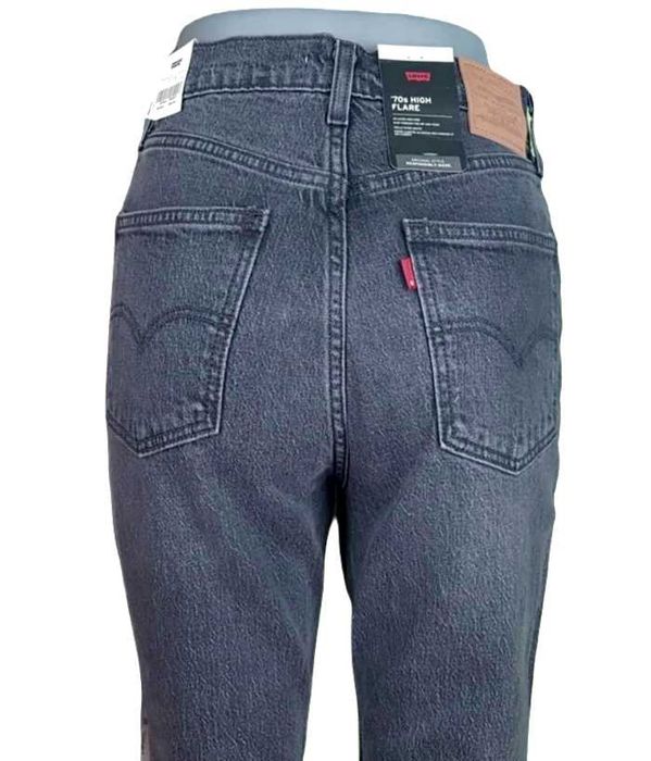 Damskie jeansy Levi's 70's High Flare Levis szerokie nogawki - W27/L30